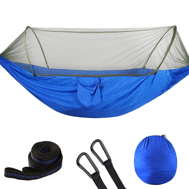 Portable Camping Hammock with Mosquito Net