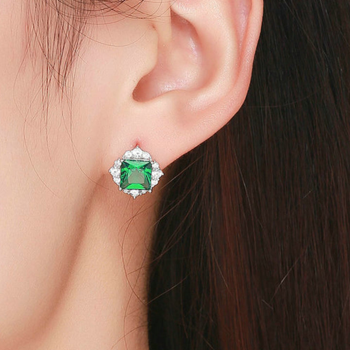 Women's Fashion Zircon Ear Studs