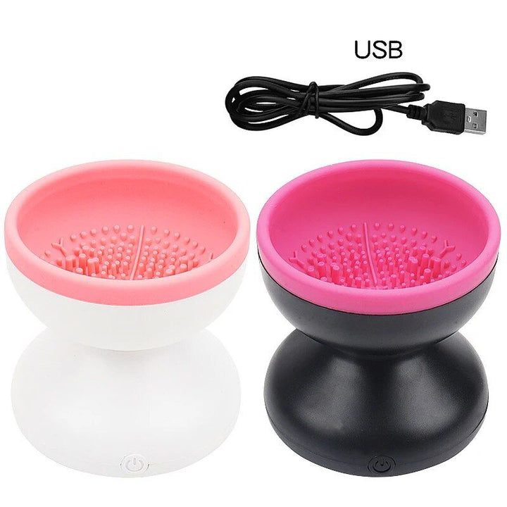 USB Electric Portable Makeup Brush Cleaner & Automatic Washing Tool