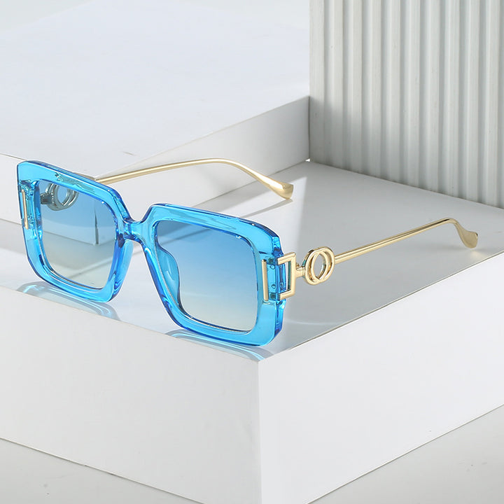 Trendy Square Punk Sunglasses