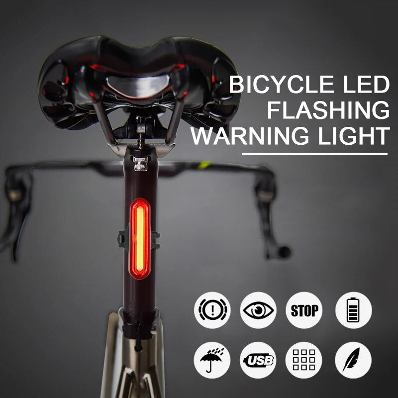 Ultra-Bright USB Rechargeable Bike Tail Light