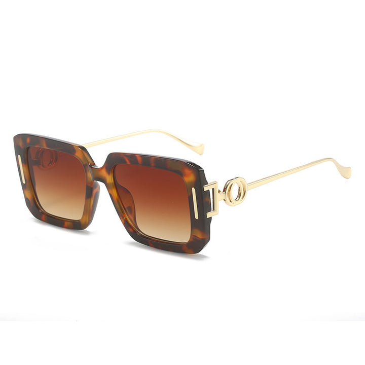 Trendy Square Punk Sunglasses