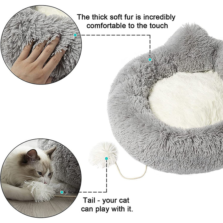 Calming Bed for Small Dogs & Kittens