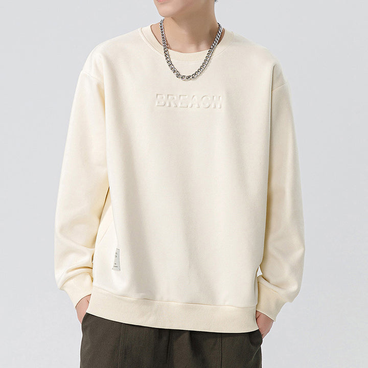 Rock Man Casual O Neck Sweatshirt