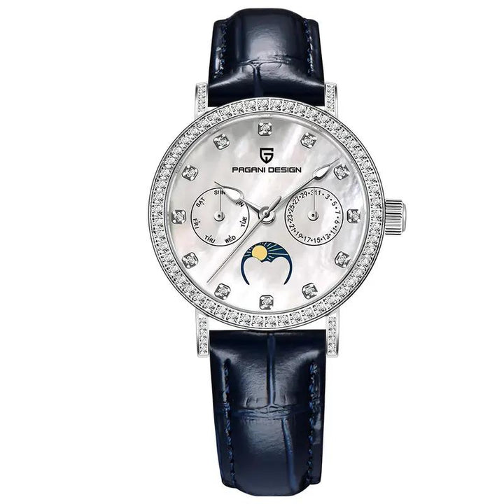 Elegant Sapphire Glass Quartz Wristwatch - Perfect Fashion & Casual Gift