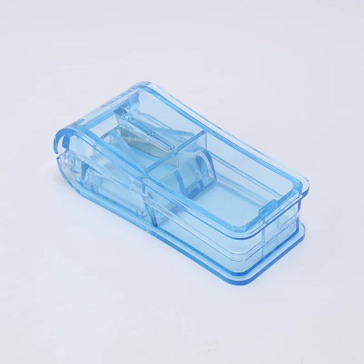 Compact Pill Splitter and Storage Organizer