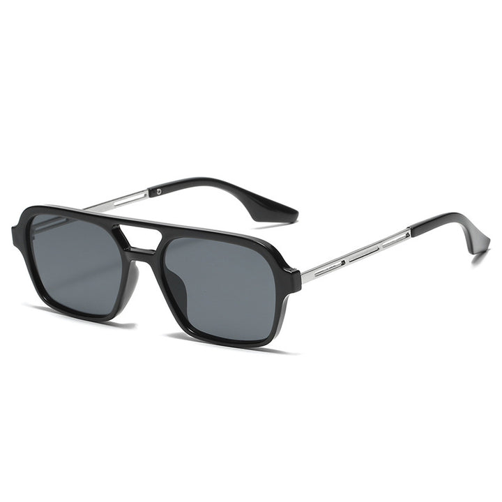 Trending Retro Double Bridge Sunglasses