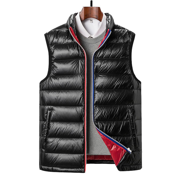 Big Goose Down Vest Men's Thick