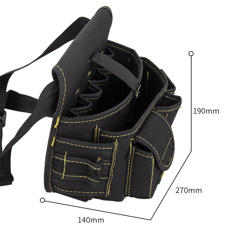 Multifunctional Waist Tool Bag for Electricians and Repair Professionals