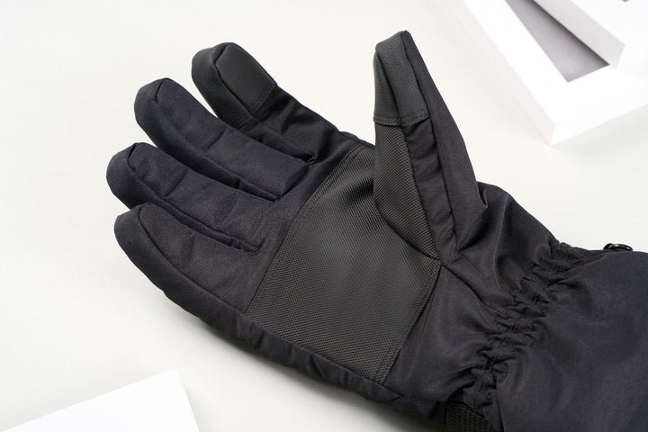 Velvet Thermal Insulation Three-gear Temperature Control, Touch Screen Heating Gloves