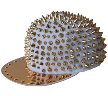 Punk Full Pointed Rivet Street Hip Hop Hat