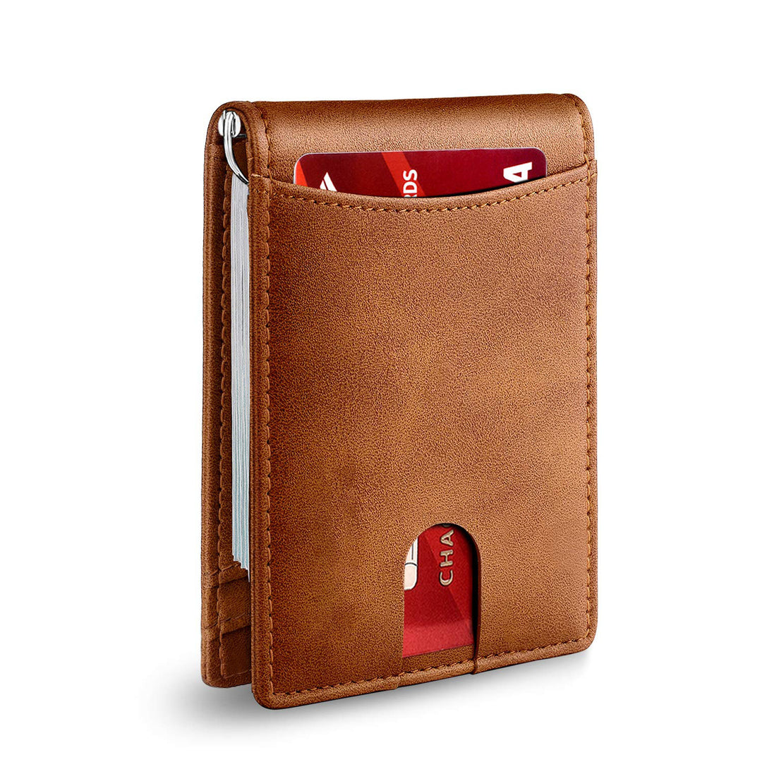 Men's Anti-theft Swipe US Dollar Clip Hot Card Holder