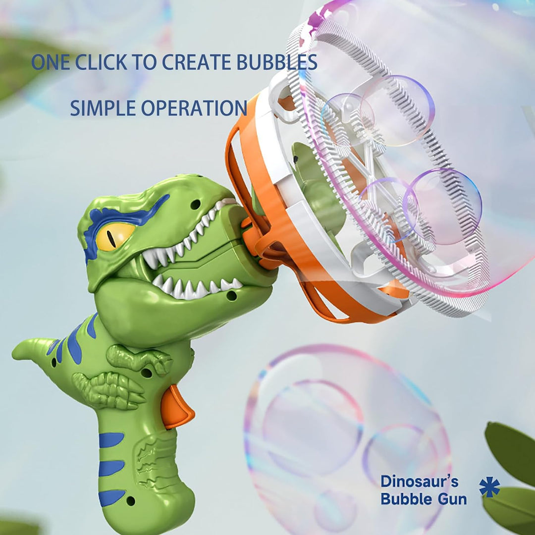 Kids Electric Dinosaur Bubble Blower