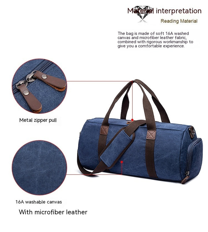 Outdoor Travel Portable Canvas Messenger Bag