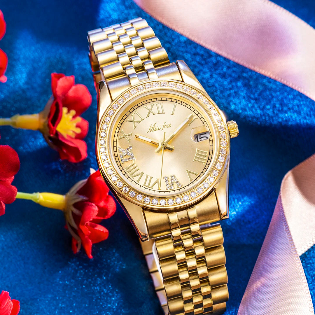 Luxury Women’s Gold Watch