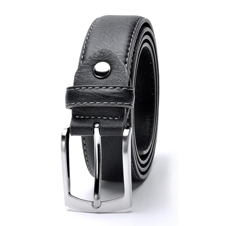 Italian Design Casual Leather Belt for Men