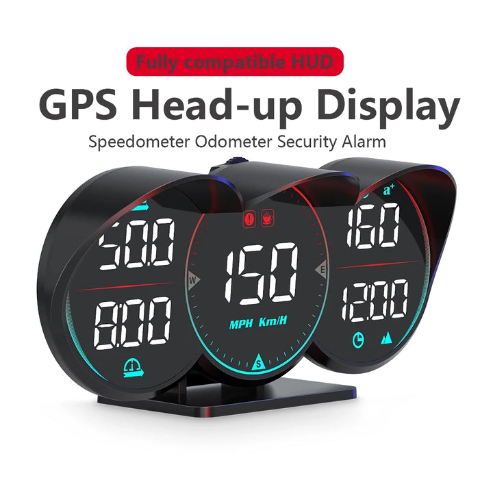 GPS Car Head Up Display - Digital Speedometer & Odometer