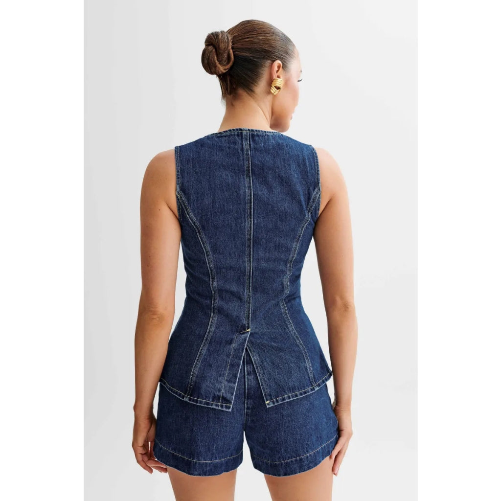 Denim 2-Piece Summer Set