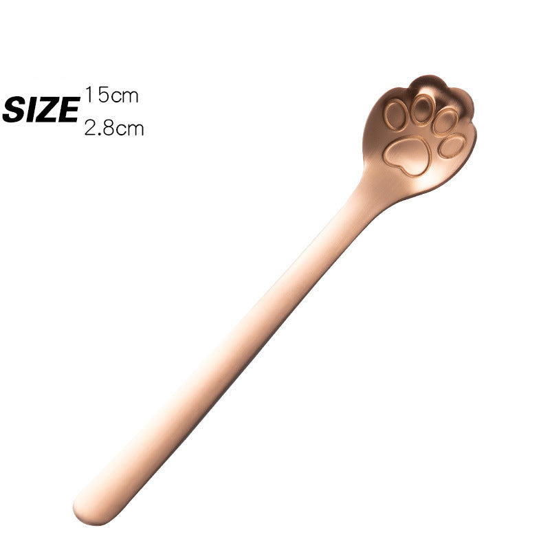 Cat Claw Stainless Steel Coffee Spoon