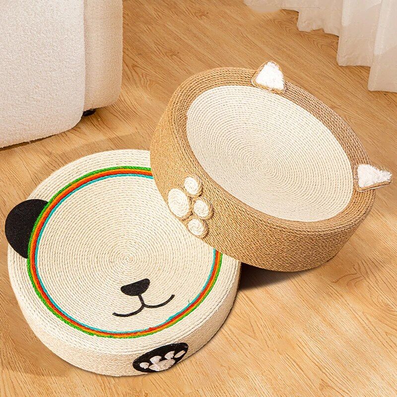 Deluxe Round Cat Scratching Pad