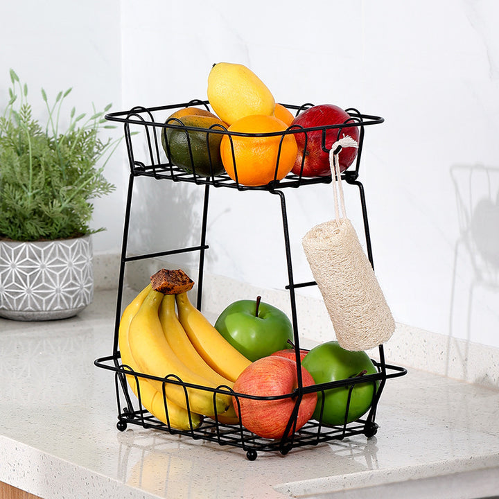 Iron Art Snack Fruit Basket Storage Basket Minimalist