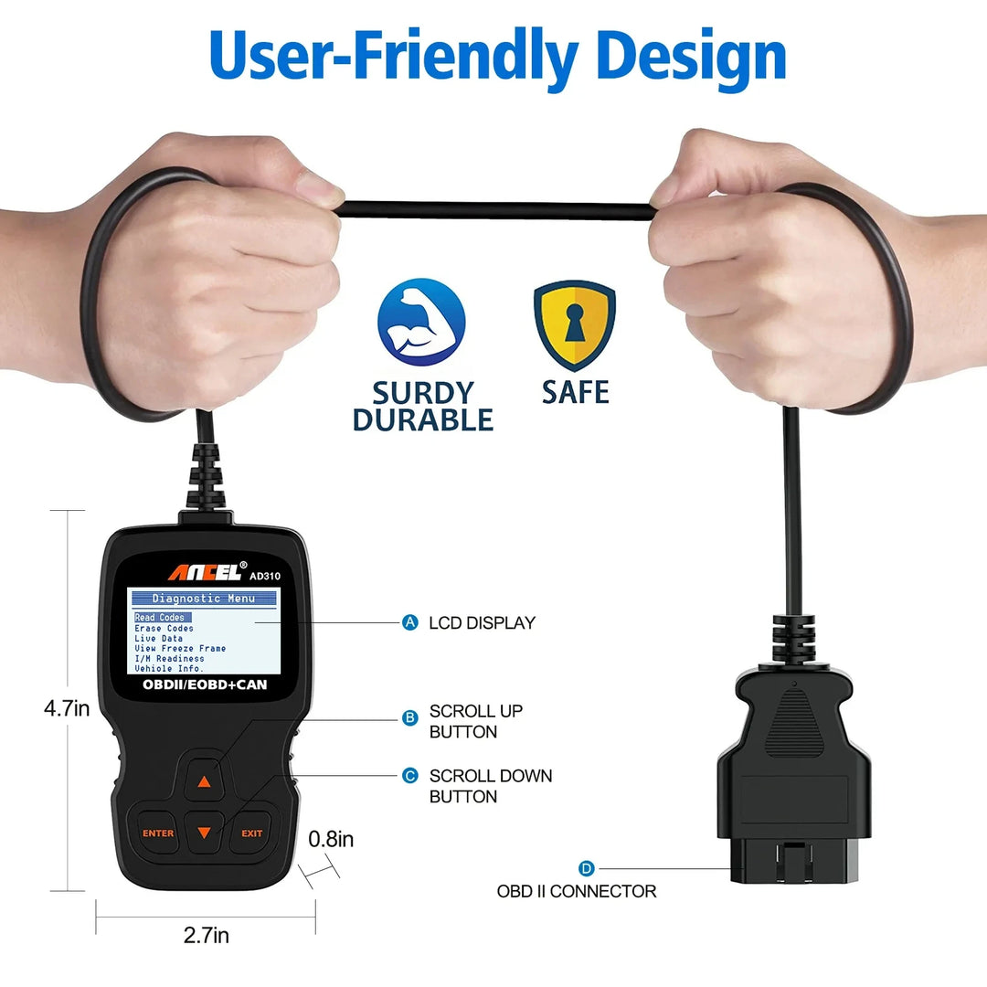 Professional OBD2 Car Diagnostic Tool