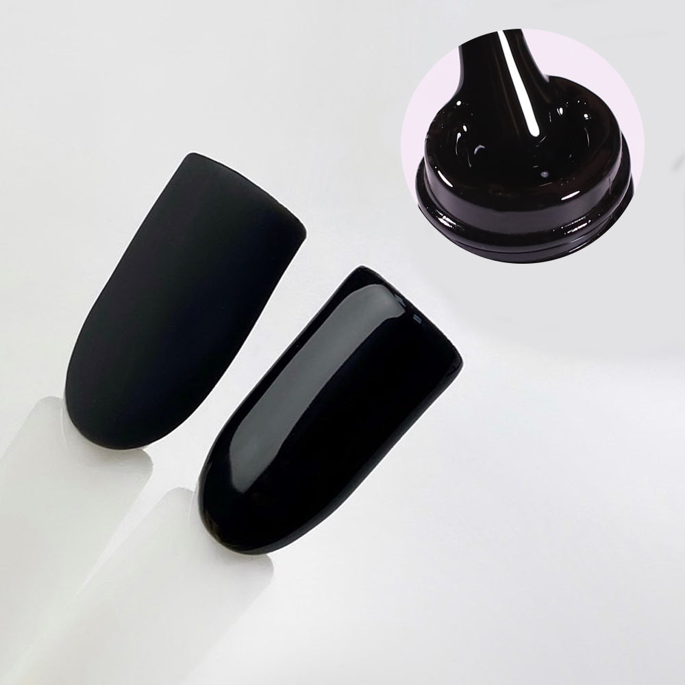 Black Gel Nail Polish