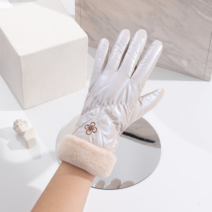 Women's Warm Thickened Velvet Gloves