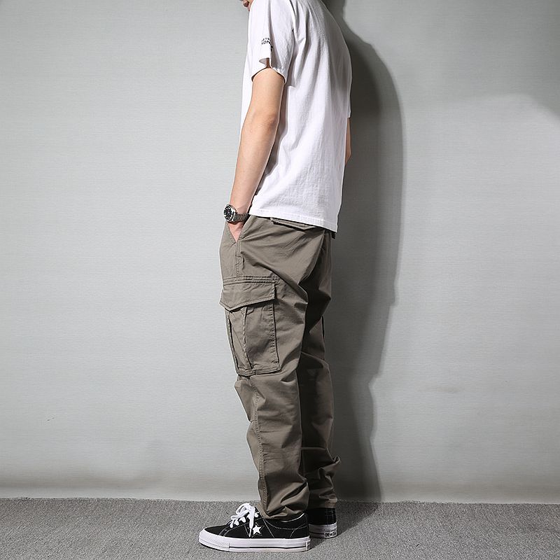 Japanese-style Retro Slim-fitting Small Straight Pants