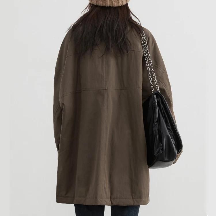 Women's Autumn/Winter Casual Long Coat with Hood