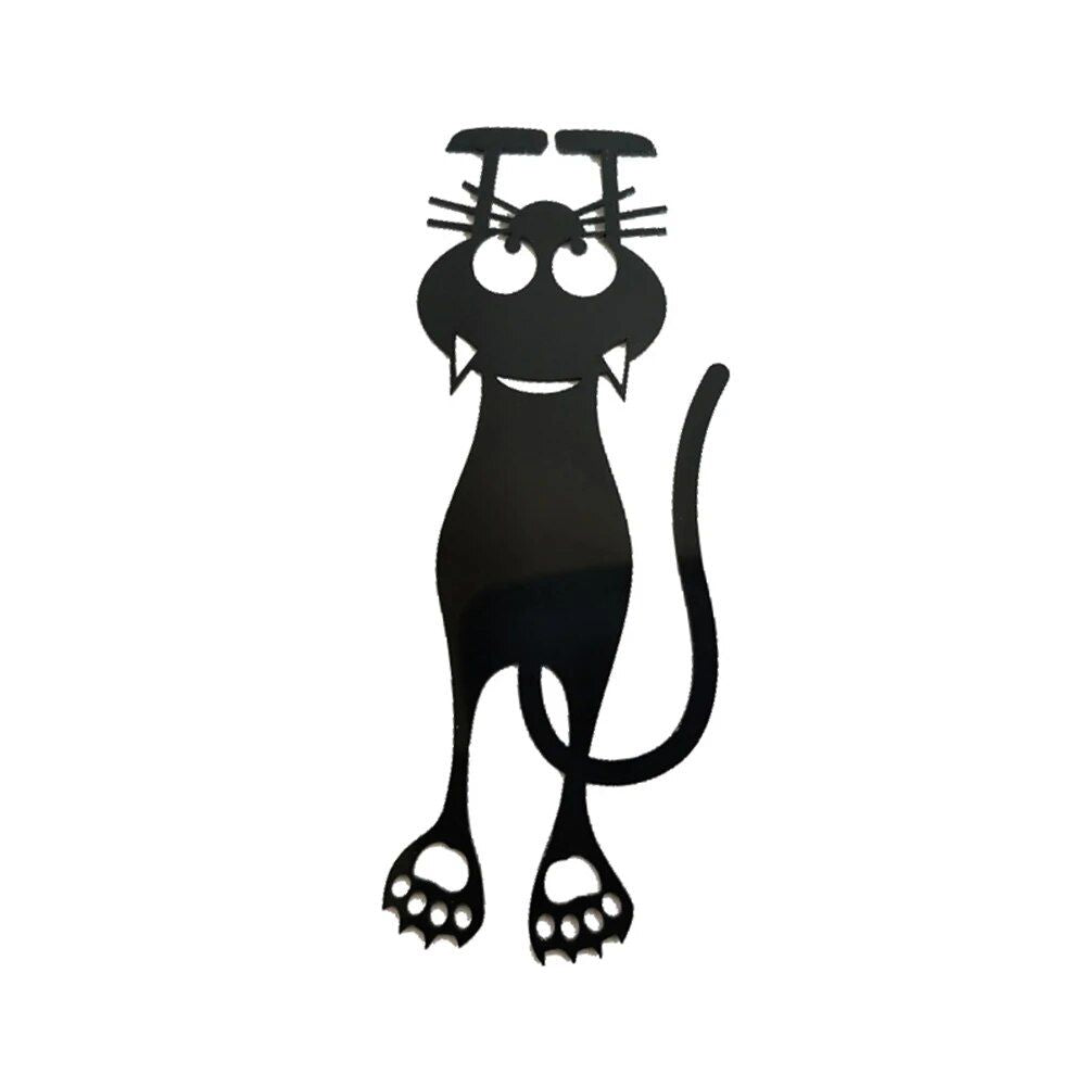 Cute Black Cat Bookmark