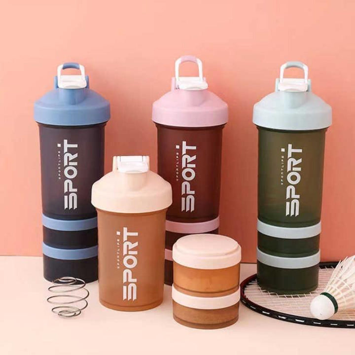 Plastic Protein Shaker Bottle