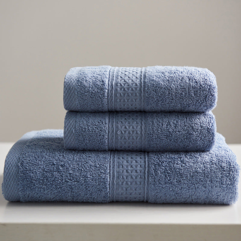 Minimalist Style Square Towel Towel Bath Towel Set Towel Pure Cotton