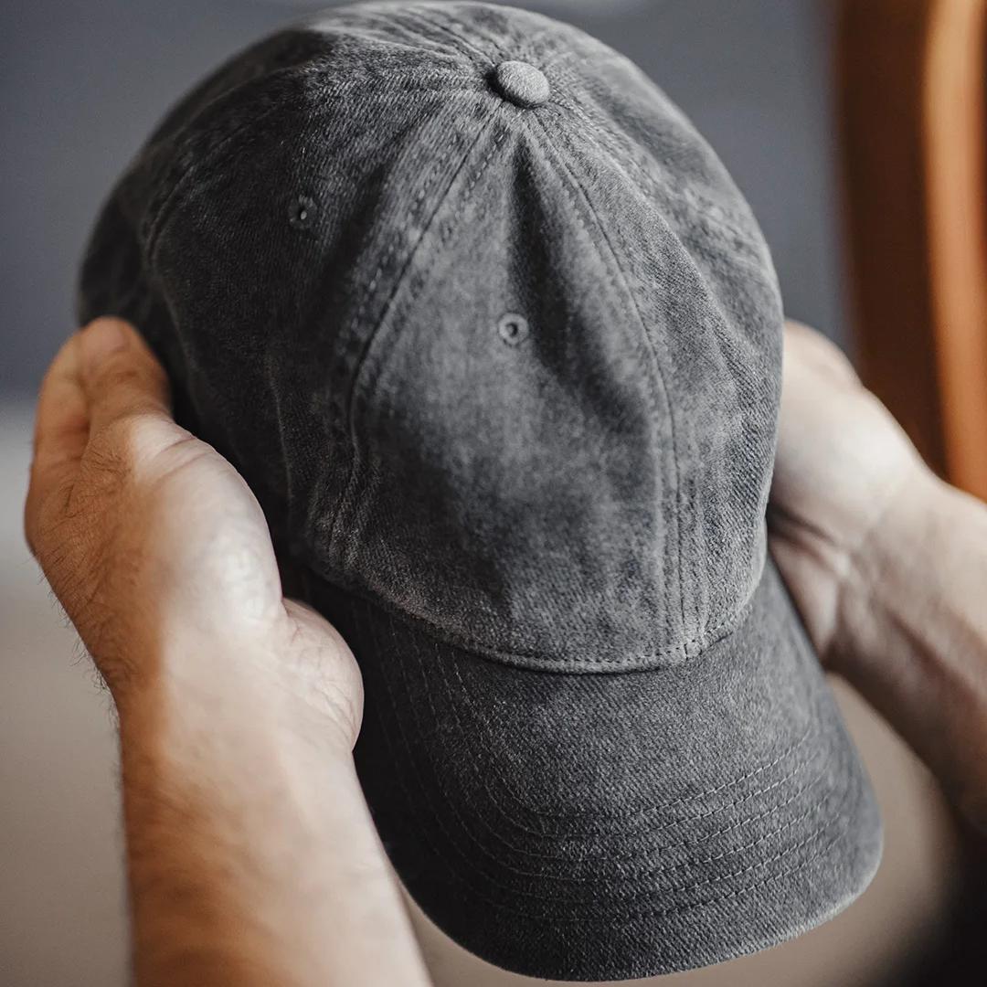 Vintage Frayed Baseball Cap