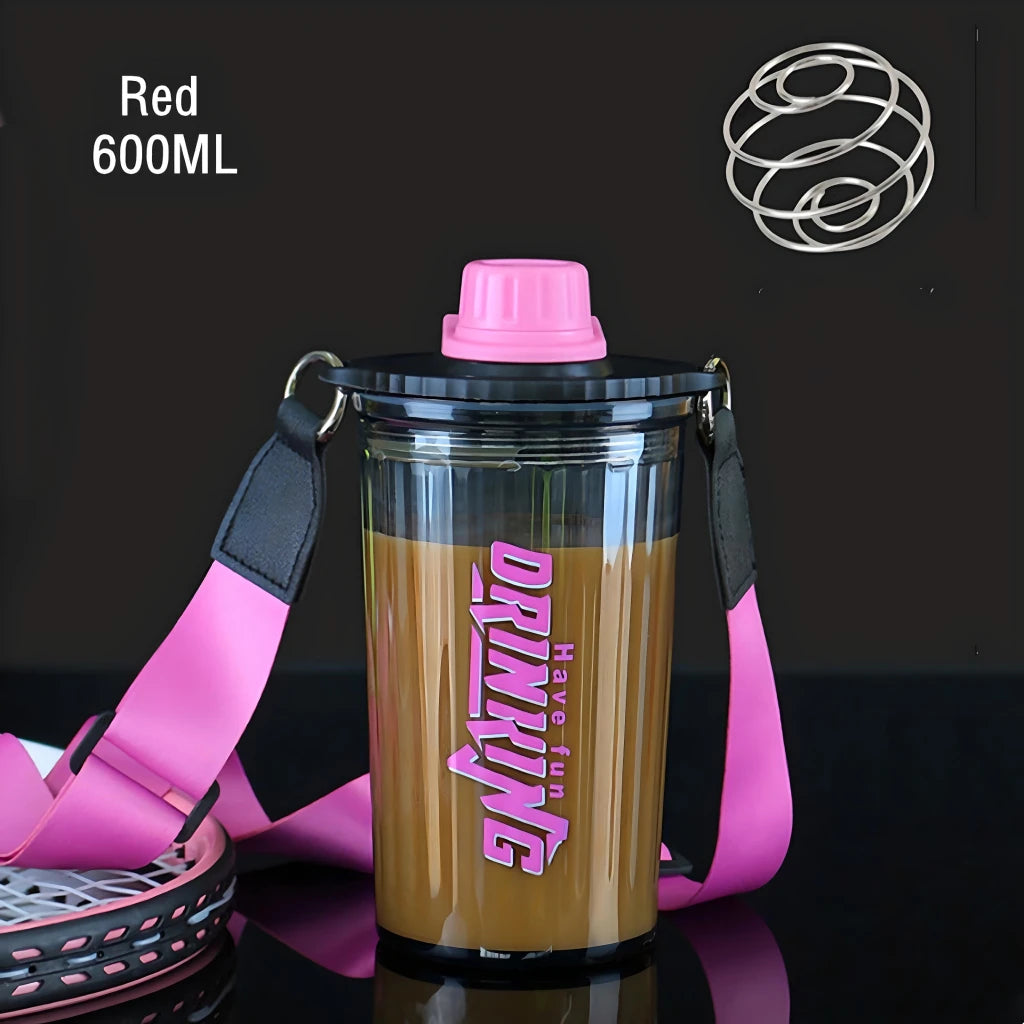 BPA-Free Leak-Proof Protein Shaker Bottle