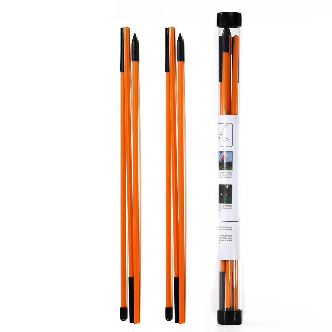 Factory Direct Sales Three-fold Directional Stick 2 Pack Golf Pointer Swing Practice Aid