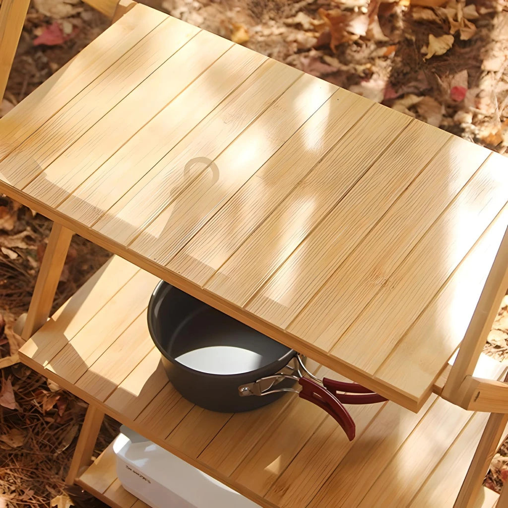 Outdoor Camping Shelf Rack