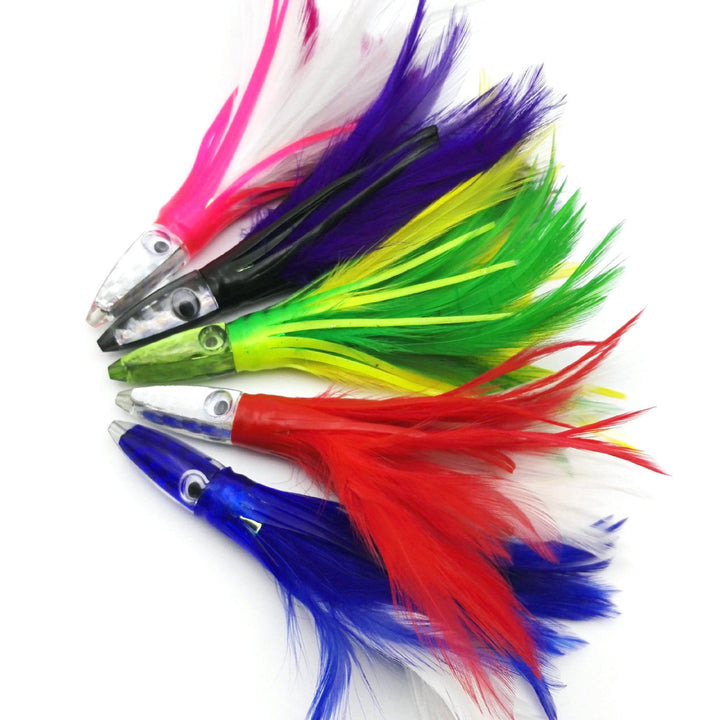 Acrylic Sea Fishing Octopus Headband Feathered Dress Lure