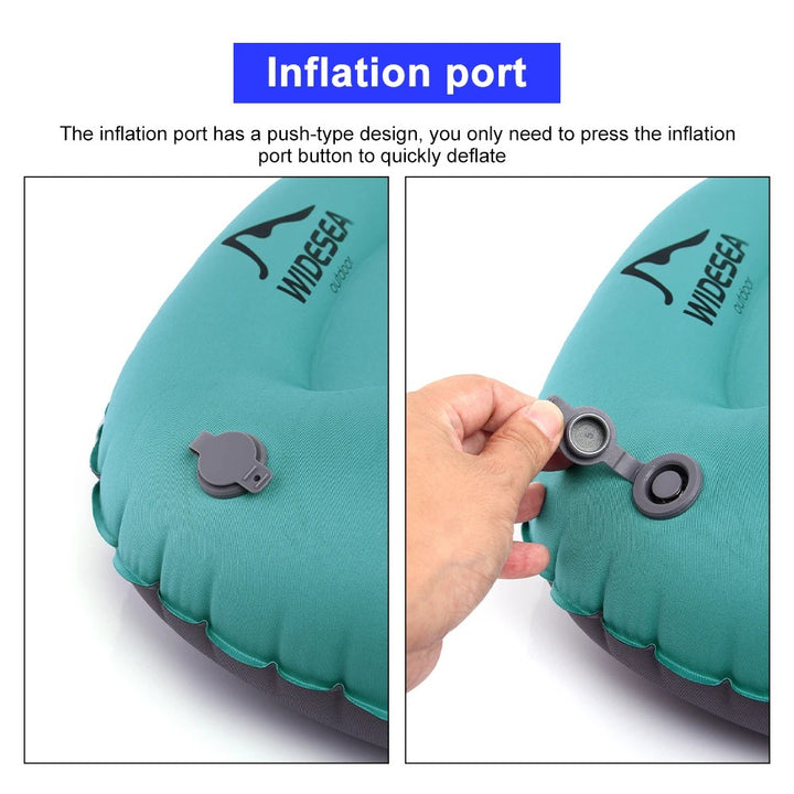 All-Season Inflatable Camping Pillow