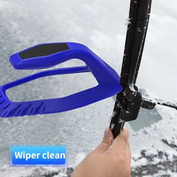 4-in-1 Quick Clean Windshield Ice & Snow Remover Tool