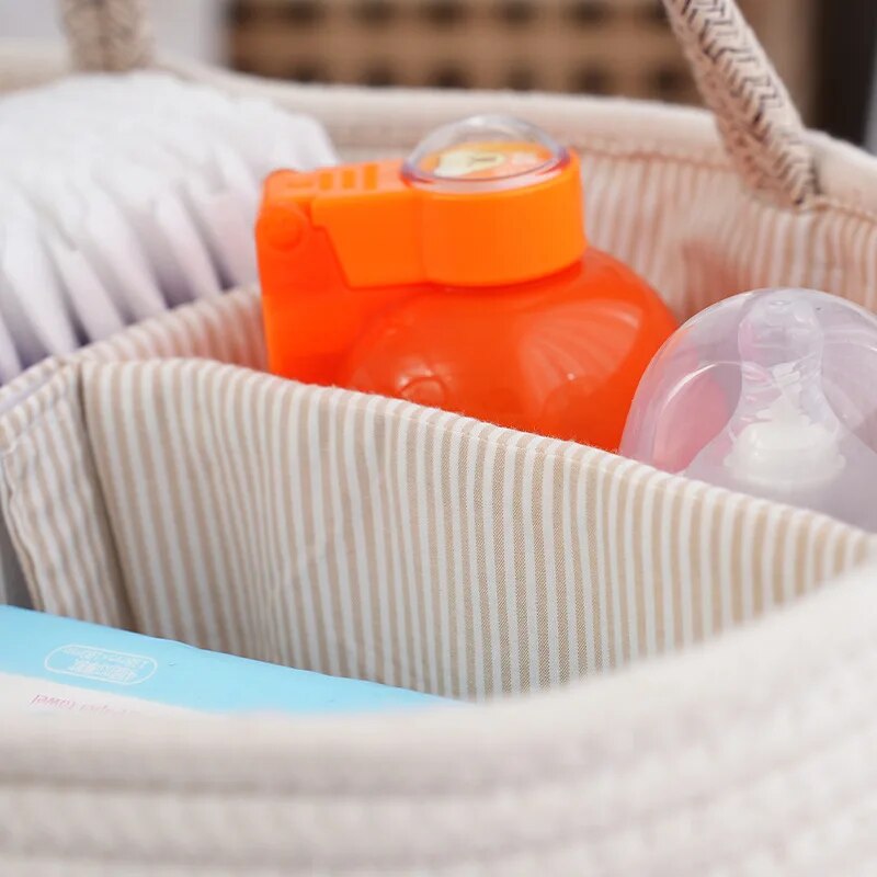 Eco-Friendly Infant & Kitchen Multi-Use Storage Basket