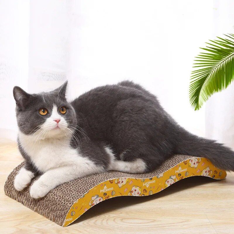 Deluxe M-Shape Cat Scratcher