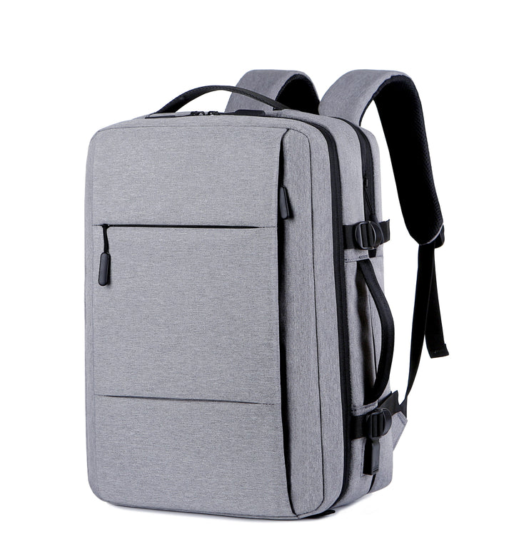 Classic Expandable Travel Backpack with USB Charging Port