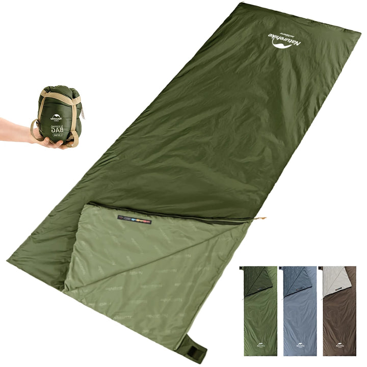 Ultralight Cotton Sleeping Bag for Spring and Summer Outdoor Adventures