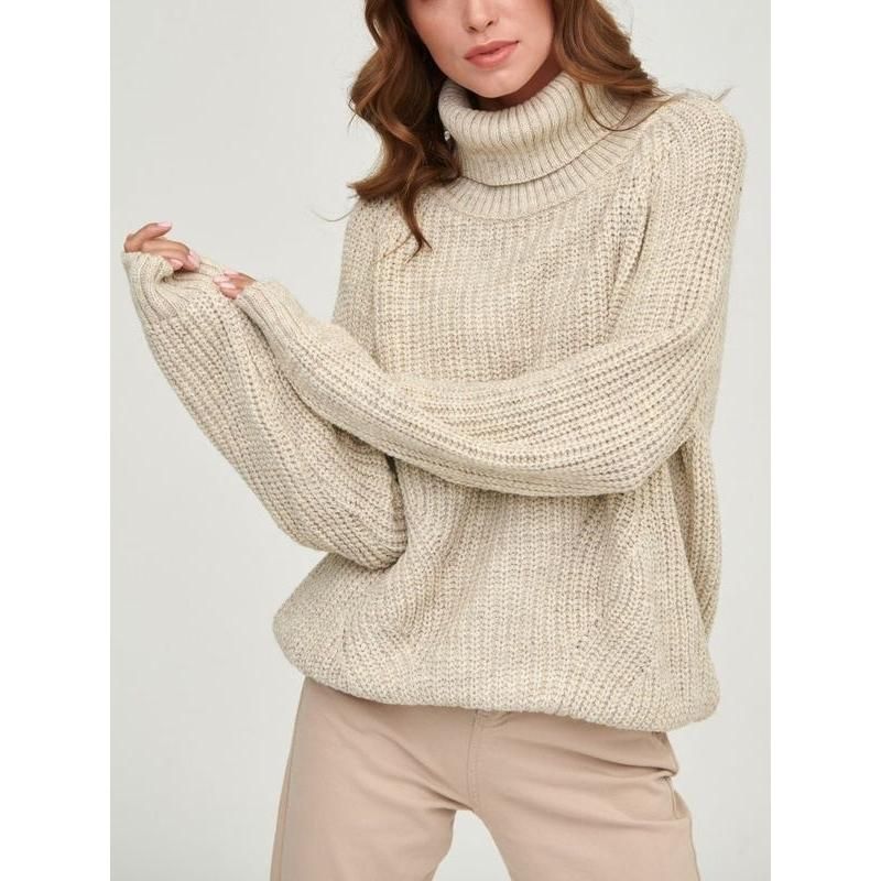 Warm and Cozy Turtleneck Sweater for Women