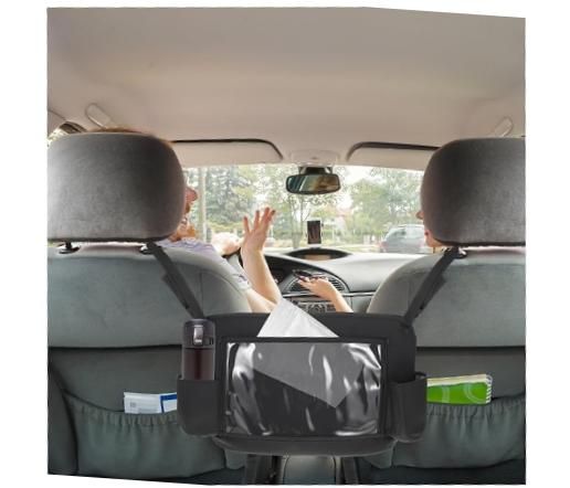 Luxury Car Back Seat Organizer with Tablet Holder