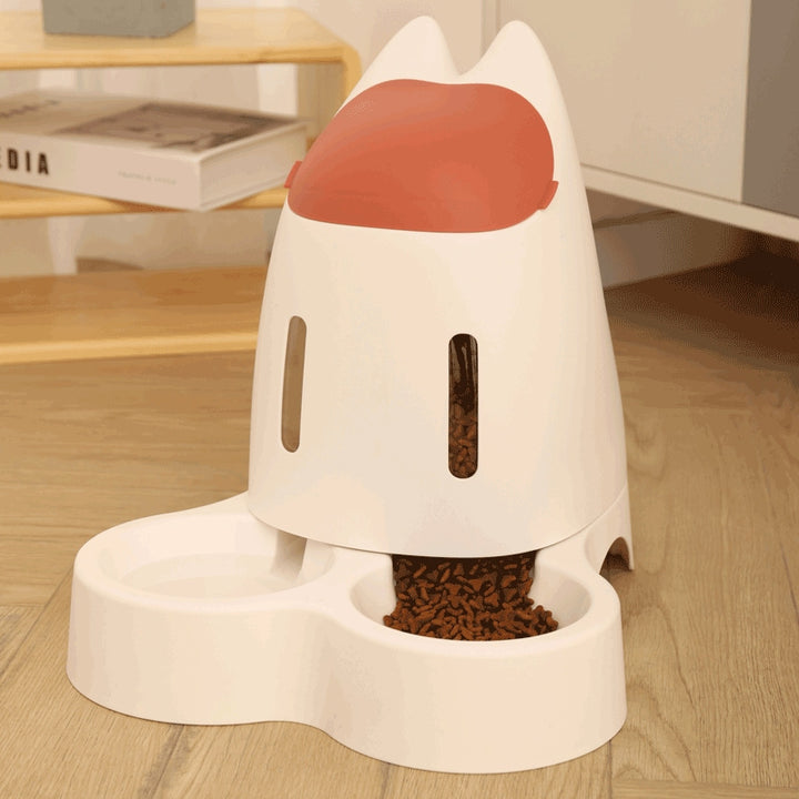 Automatic Pet Feeder & Water Dispenser for Cats and Dogs