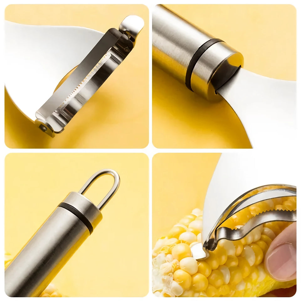 Stainless Steel Corn Stripper Set