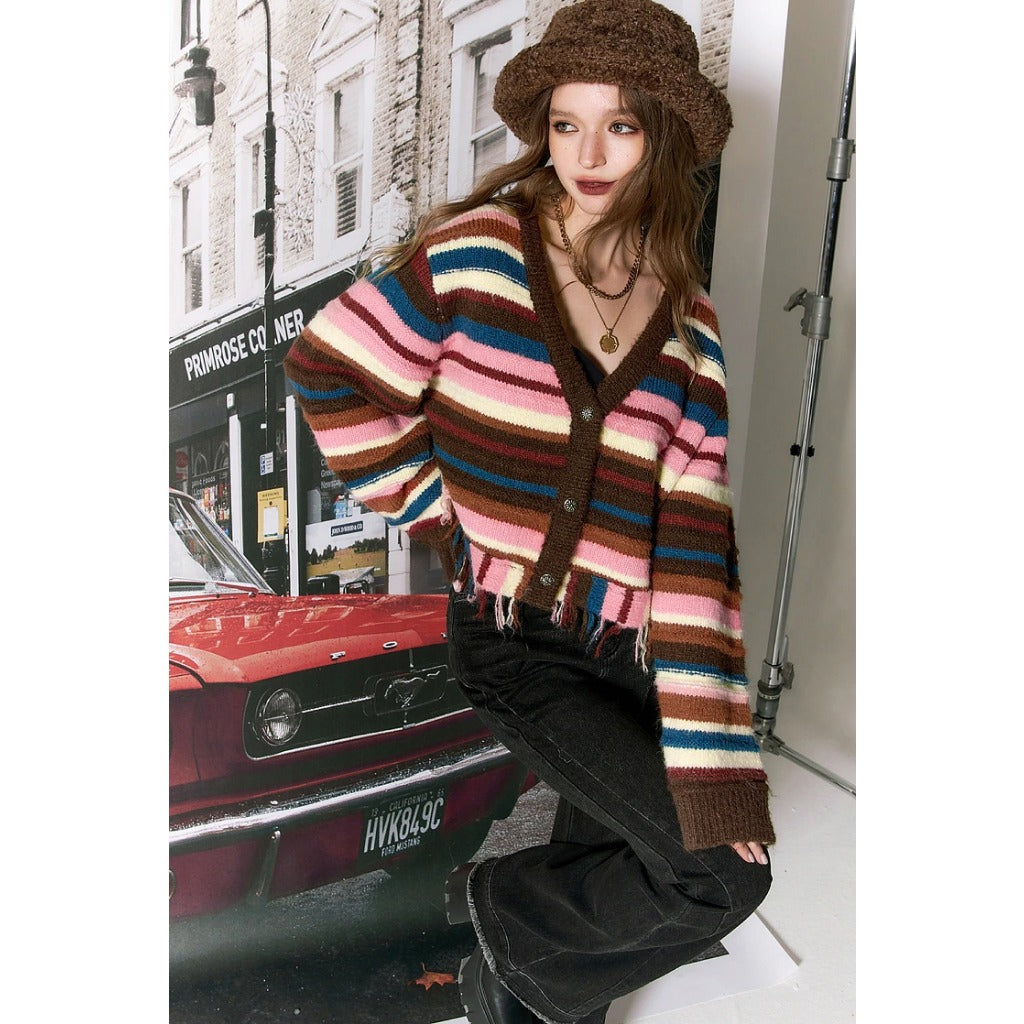 Y2K 2000s Retro Gyaru Sweater for Women