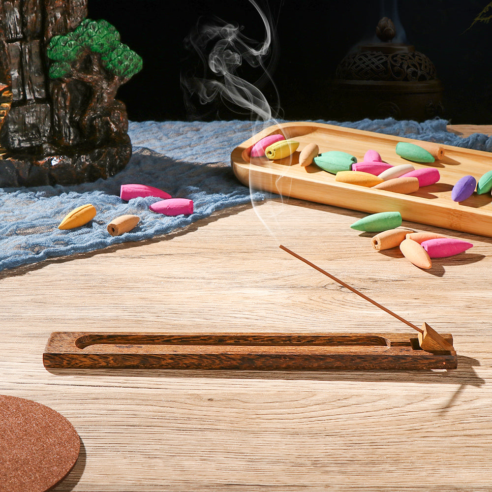 Elegant Wooden/Bamboo Incense Holder